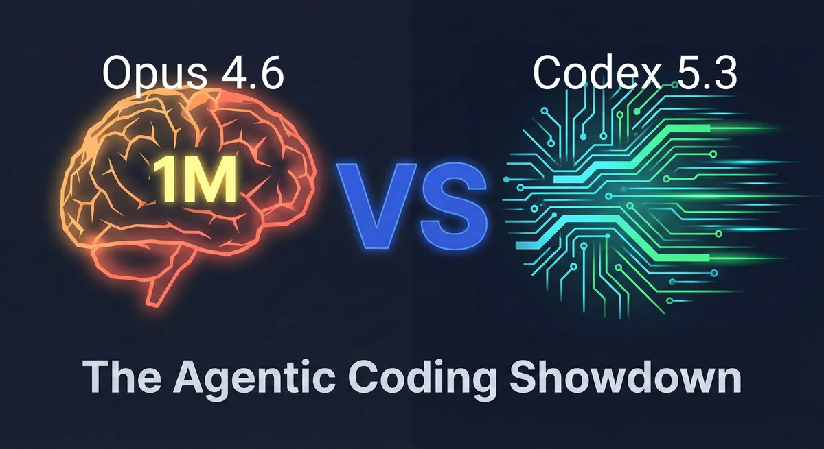Claude Opus 4.6 vs Codex 5.3: The Agentic Coding Showdown (Real-World Testing)