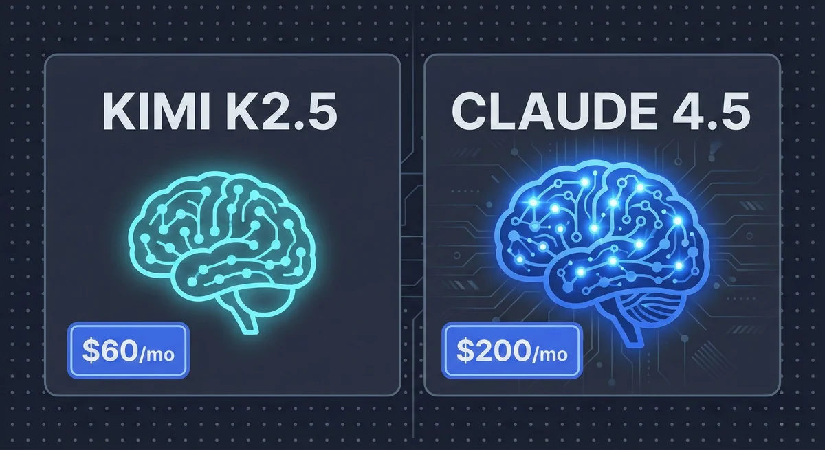 Kimi K2.5 vs Claude Sonnet 4.5: The $60 vs $200 Model Comparison (2026)